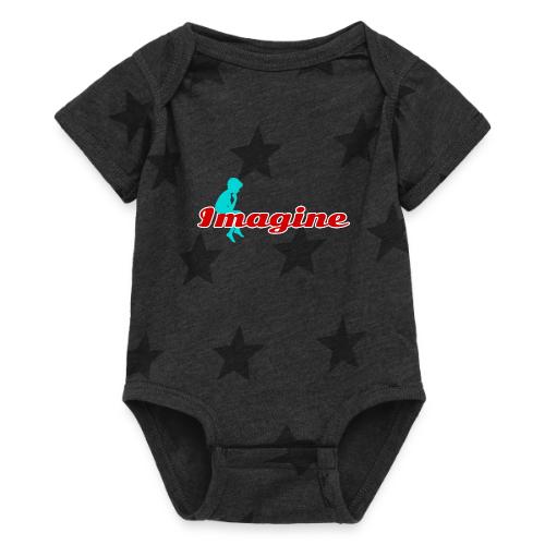 Imagine – Inspire Creativity & Dreams - Baby 5 Star Print One Piece