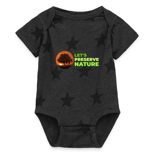 Nature protection - Baby 5 Star Print One Piece