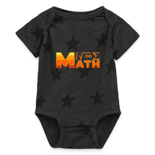 Math: The Language of Logic - Baby 5 Star Print One Piece
