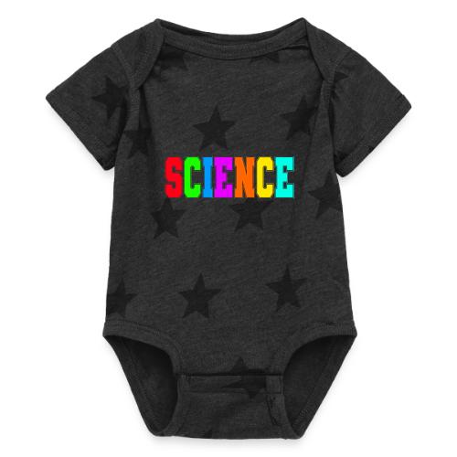Spectrum of Science - Baby 5 Star Print One Piece