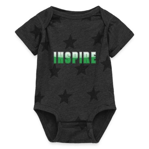 Inspire Word Art Design - Baby 5 Star Print One Piece