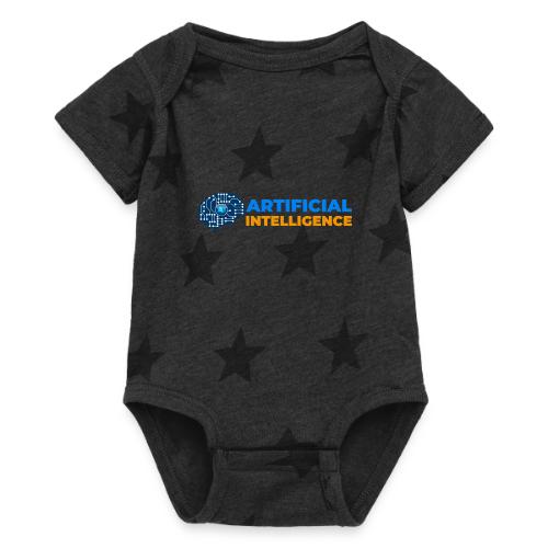 AI: Mind of the Machine - Baby 5 Star Print One Piece