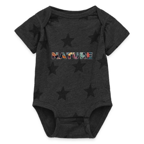 Nature in Every Letter - Baby 5 Star Print One Piece