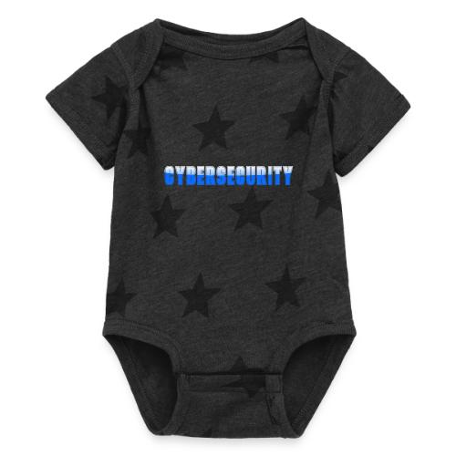 Cybersecurity Word Art Design - Baby 5 Star Print One Piece