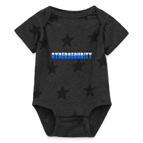 Cybersecurity Word Art Design - Baby 5 Star Print One Piece