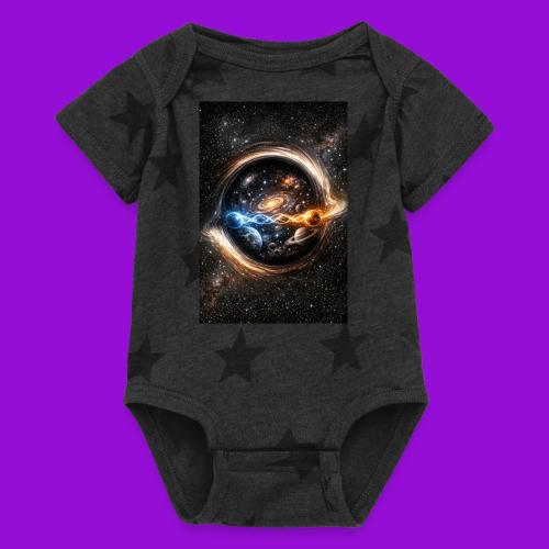 EntangledPhotonsWormhole - Baby 5 Star Print One Piece