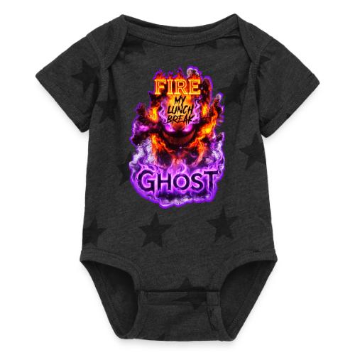 The Fire Ghost 26 - Baby 5 Star Print One Piece