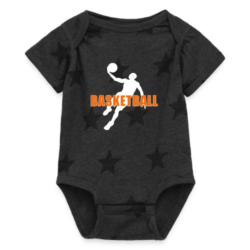 Slam Dunk Motion - Baby 5 Star Print One Piece