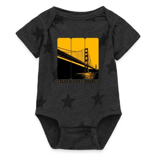 Golden Gate Bold Icon - Baby 5 Star Print One Piece
