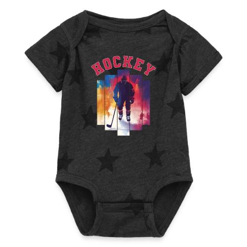 Hockey Zone - Baby 5 Star Print One Piece