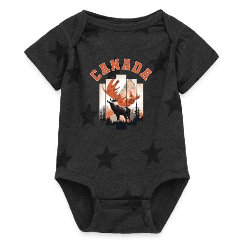 Great Canadian Outdoors - Baby 5 Star Print One Piece