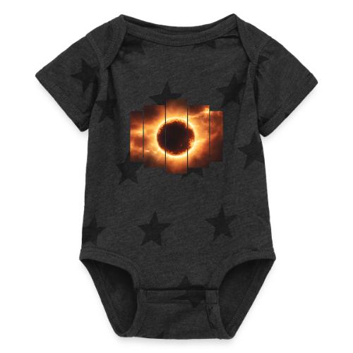 Eclipse Beyond Worlds - Baby 5 Star Print One Piece