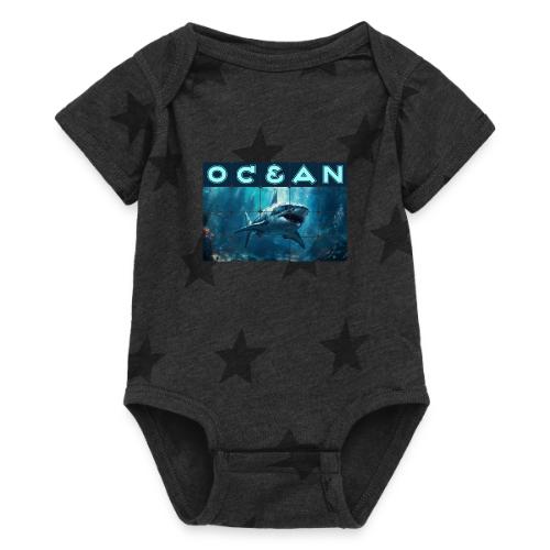 Ocean: Predator's Domain - Baby 5 Star Print One Piece