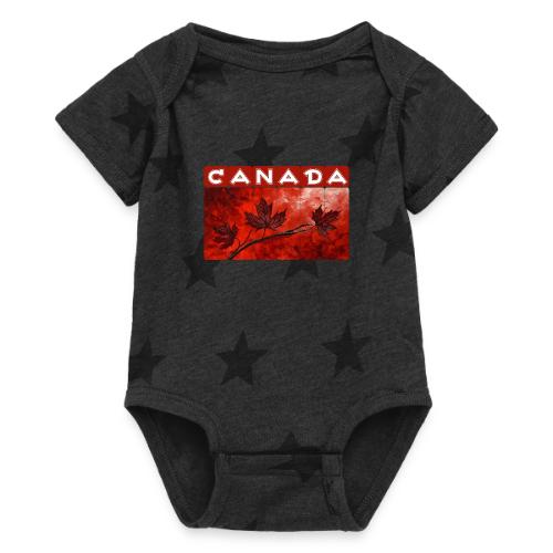 Art of Canada - Baby 5 Star Print One Piece