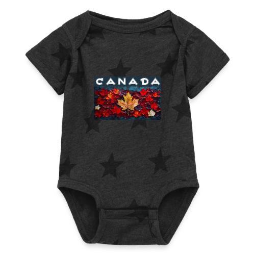 Canada's Living Canvas - Baby 5 Star Print One Piece