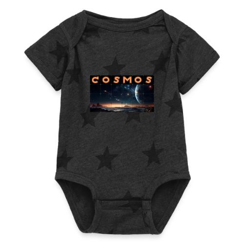Nightfall Cosmos - Baby 5 Star Print One Piece