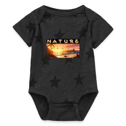 Nature: Tropical Twilight - Baby 5 Star Print One Piece