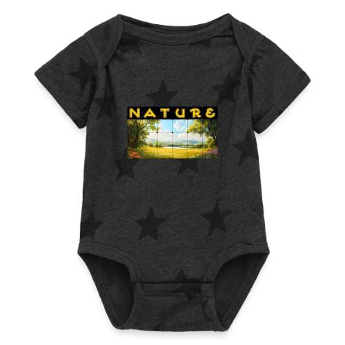 Nature: Summer Fields - Baby 5 Star Print One Piece