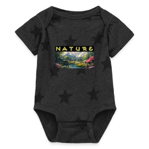 Nature: Spring Awakening - Baby 5 Star Print One Piece