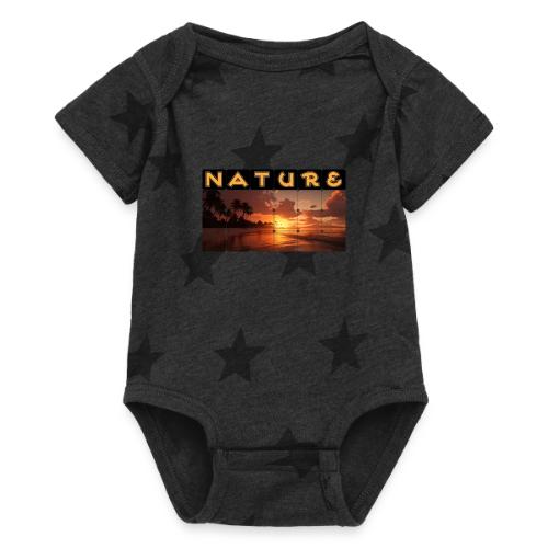 Nature: Sunset Serenity - Baby 5 Star Print One Piece