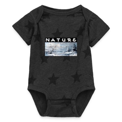 Nature: Winter Embrace - Baby 5 Star Print One Piece