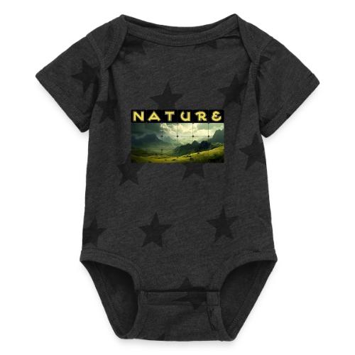 Nature: Verdant Peaks - Baby 5 Star Print One Piece