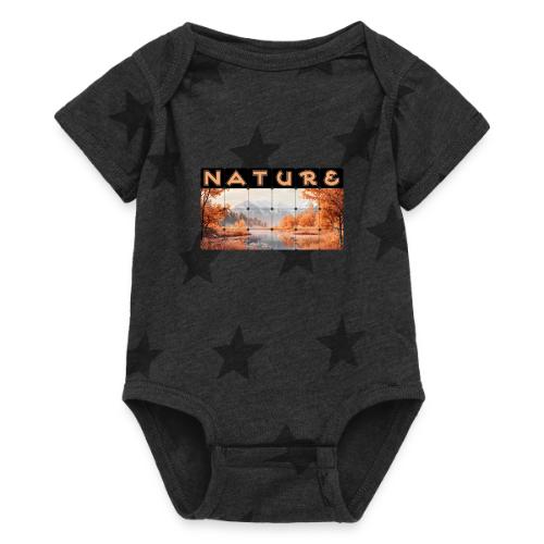 Nature: Autumn Glow - Baby 5 Star Print One Piece