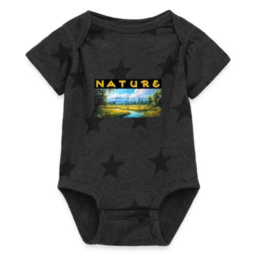 Nature: Season of Bloom - Baby 5 Star Print One Piece
