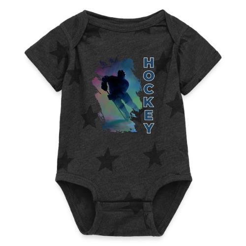 Hockey Pulse - Baby 5 Star Print One Piece