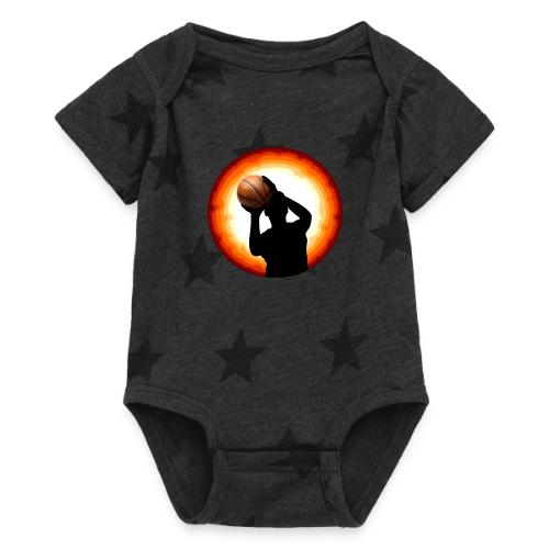 Basketball: The Art of the Shot - Baby 5 Star Print One Piece