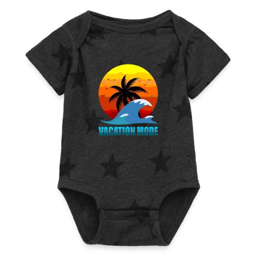 Vacation mode: Sunset Escape - Baby 5 Star Print One Piece