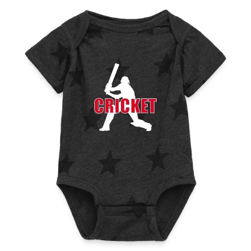 Power Play Cricket - Baby 5 Star Print One Piece