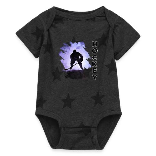 Hockey Charge - Baby 5 Star Print One Piece