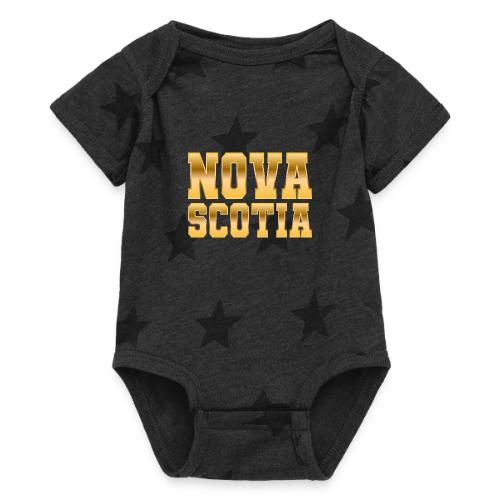 Nova Scotia - Baby 5 Star Print One Piece