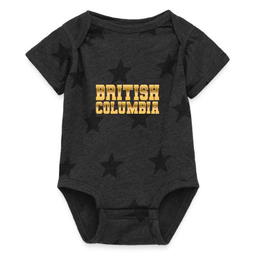British Columbia - Baby 5 Star Print One Piece
