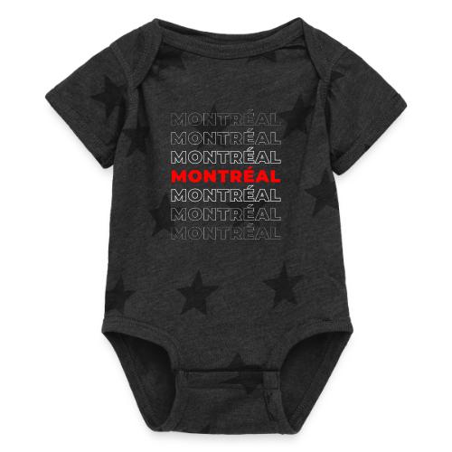 Montreal Echoes - Baby 5 Star Print One Piece