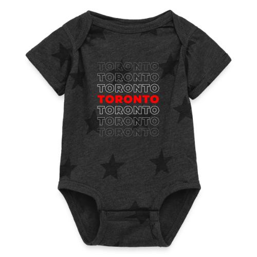 Toronto Type - Baby 5 Star Print One Piece
