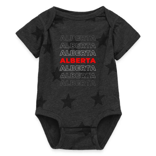 Alberta Accent - Baby 5 Star Print One Piece