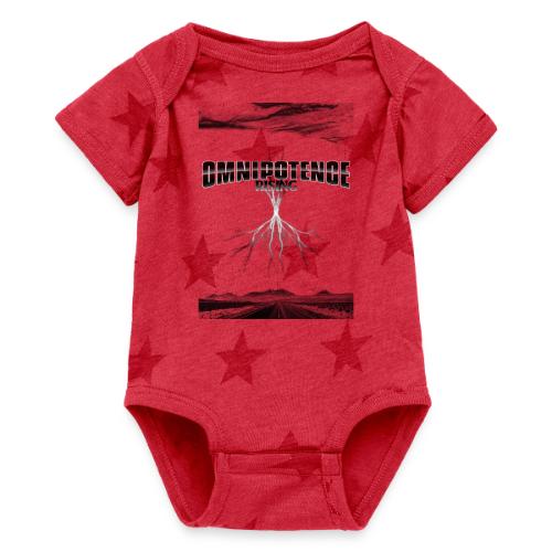 Omnipotence Rising - Baby 5 Star Print One Piece