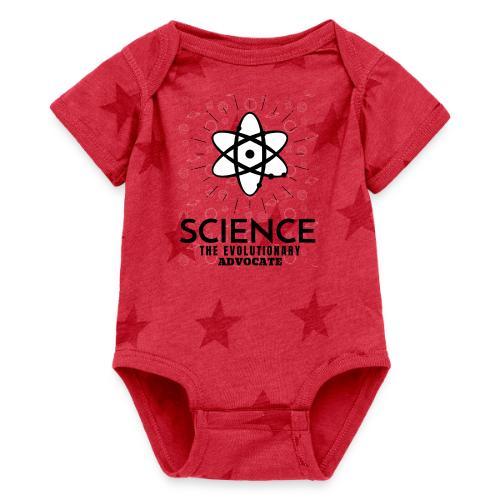 Science The Evolutionary Advocate - Baby 5 Star Print One Piece