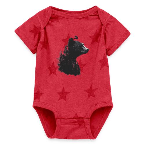 Forest Within the Bear - Baby 5 Star Print One Piece