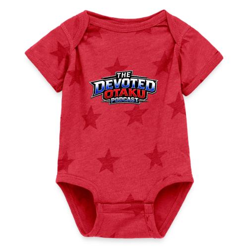The Devoted Otaku Podcast Official Merch - Baby 5 Star Print One Piece