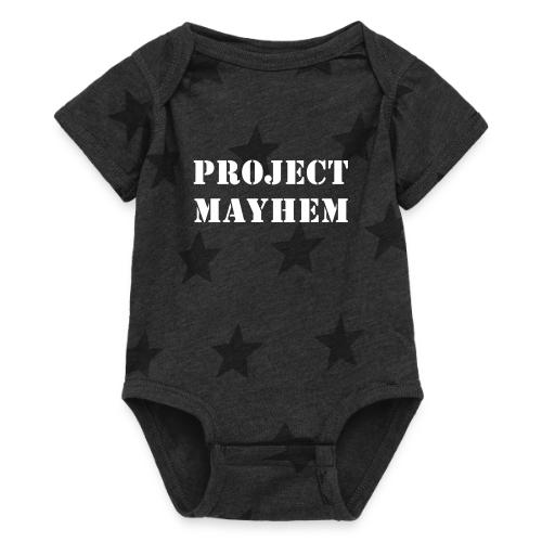 Project Mayhem - Baby 5 Star Print One Piece