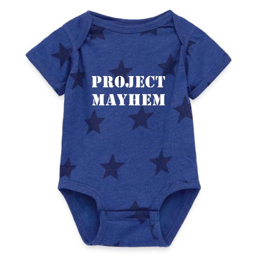 Project Mayhem - Baby 5 Star Print One Piece