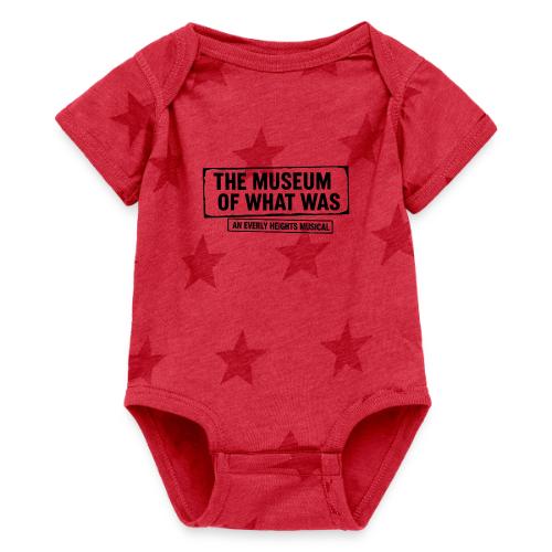 Museum of What Was Logo (Black) - Baby 5 Star Print One Piece