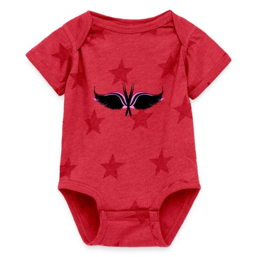 Lash Tweezer Wings black - Baby 5 Star Print One Piece