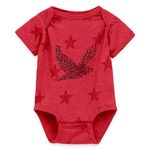 DOVE Peace in FLIGHT - Baby 5 Star Print One Piece