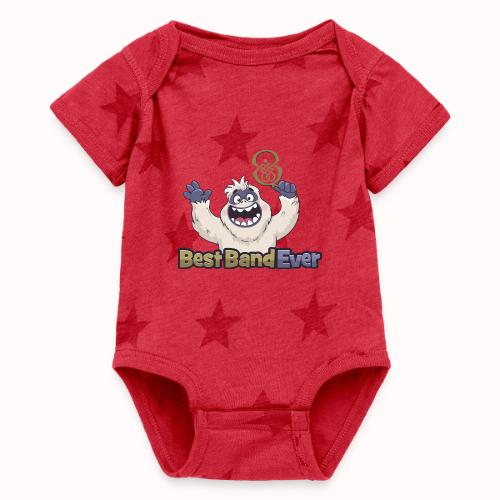 best band ever - Baby 5 Star Print One Piece