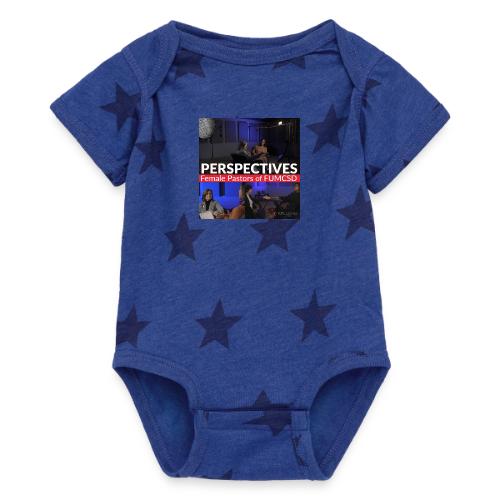 FUMCSD Perspectives Podcast - Baby 5 Star Print One Piece