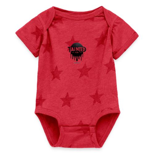 Taintedco - Baby 5 Star Print One Piece